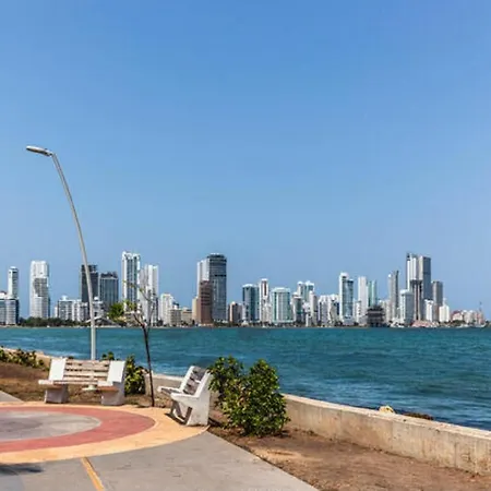 Appartement 1If2-3 Apartamento En Cartagena Cerca Al Mar Con Aire Acondicionado Y Wifi